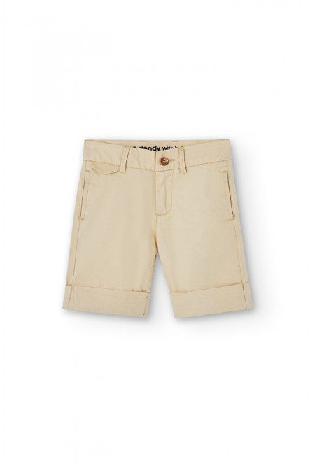 Bermudas Boboli satén elástico