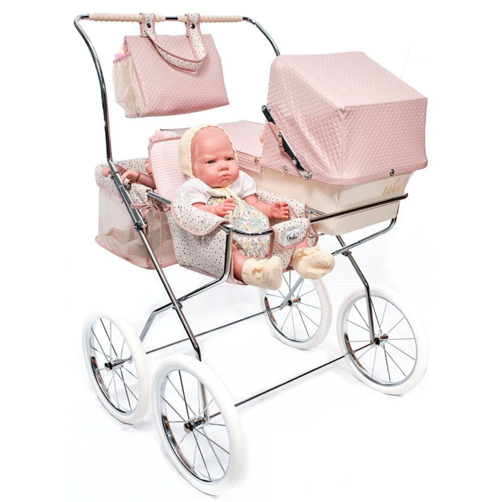 Silla Bebelux Dúo Capazo y Silla con Bolso