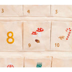 Calendario Adviento Monnëka Navidad Bordado