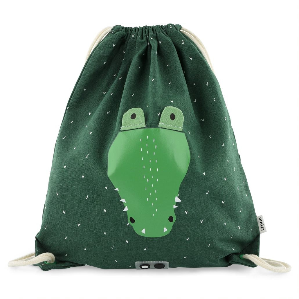 Mochila saco Trixie Mr. Cocodrilo