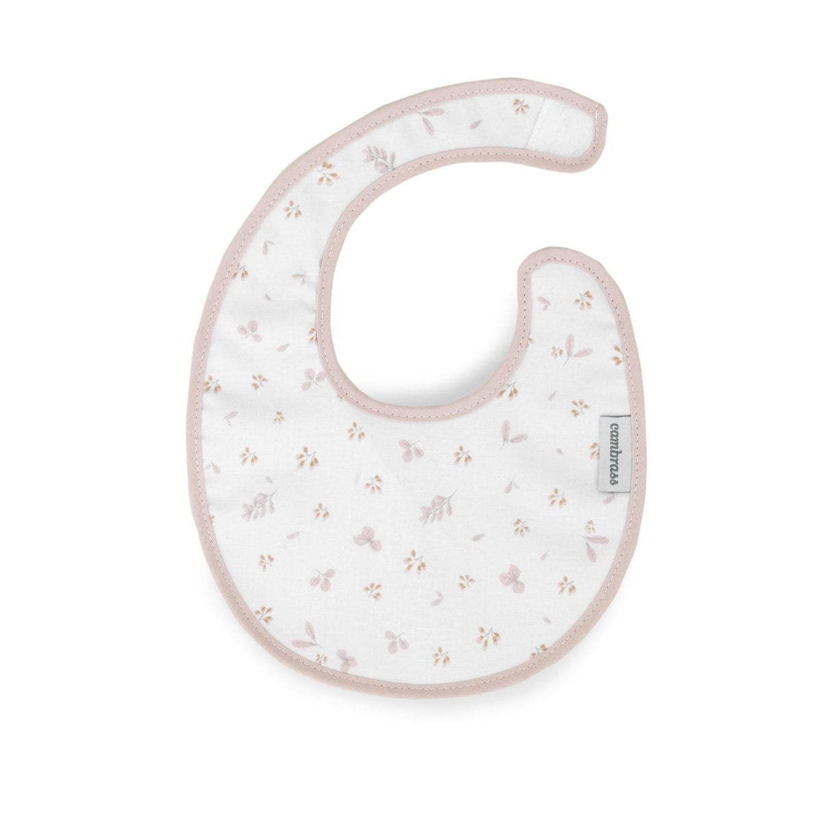 Babero redondo con velcro Cambrass Plumeti