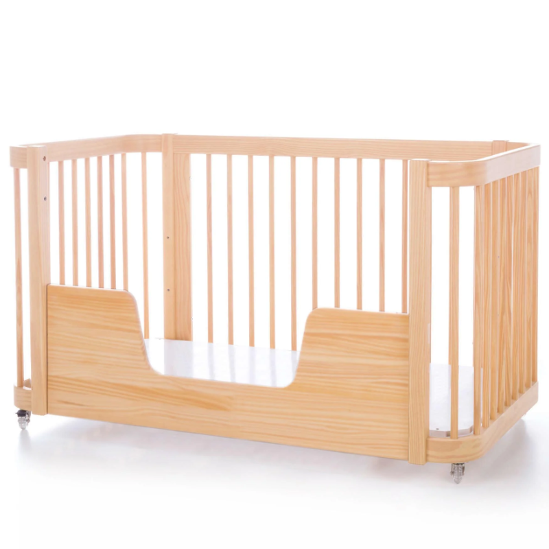 Minicuna cuna cama escritorio 4 en 1 Alondra Madera Crea Tre Nomad