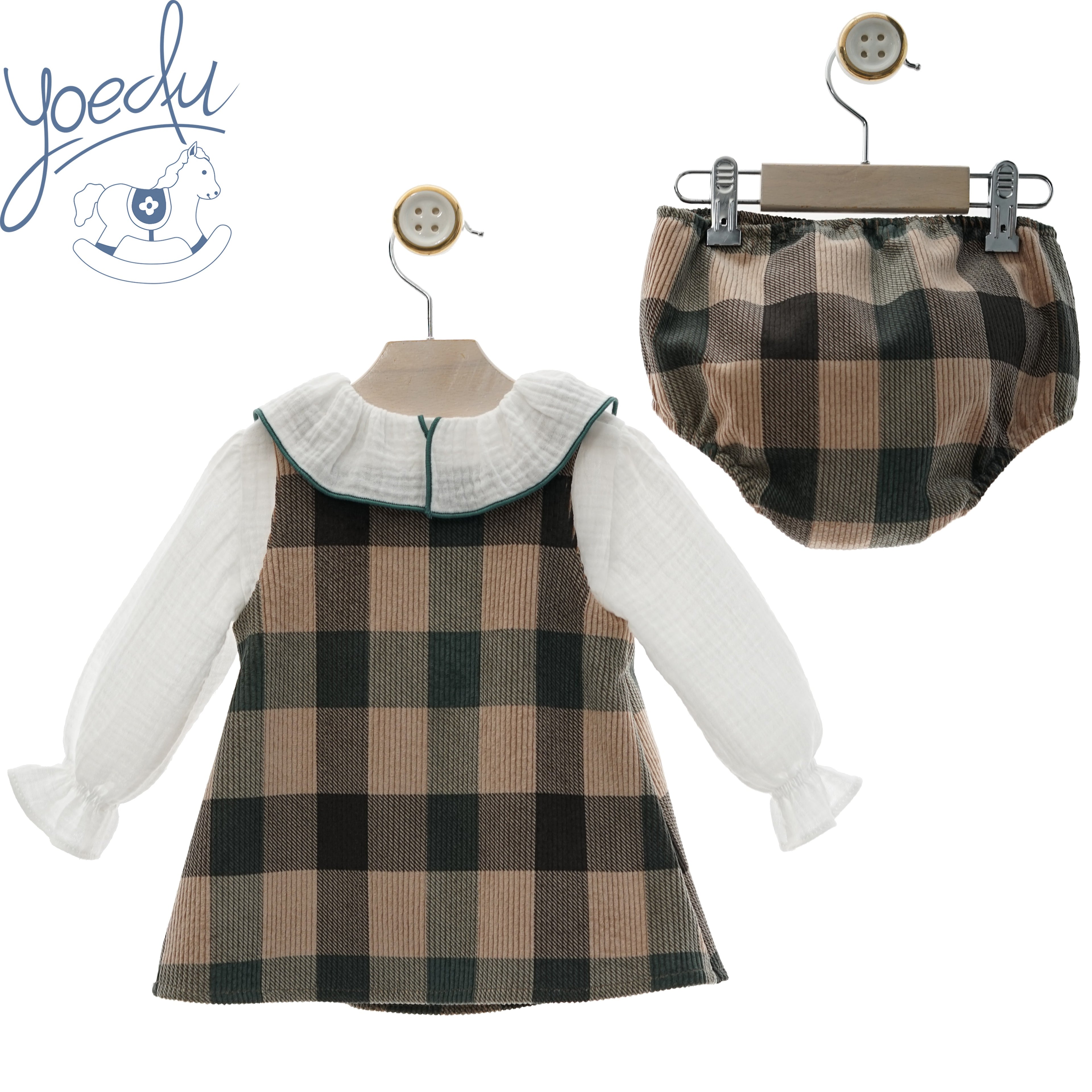Conjunto Yoedu 3 piezas Familia Angora