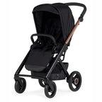 Cochecito Duo Bebecar PROW COMPACT KA410 chasis Fumé Rosa Preto
