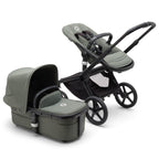 Cochecito DUO Bugaboo Fox 5 Negro Verde Bosque