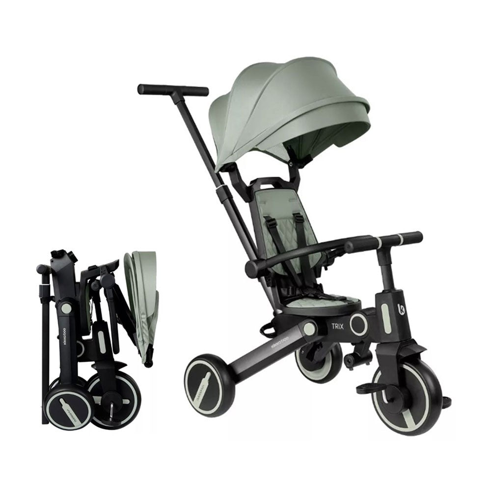 Triciclo 7 en 1 KikkaBoo TRIX plegable y reversible