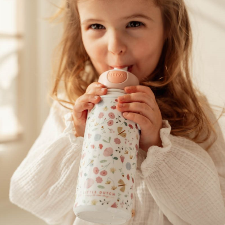 Botella Campus Pop-Up Little Dutch Flores y Mariposas