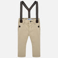 Pantalon chino Mayoral pique tirantes