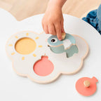 Puzzle de madera Done by deer Happy clouds