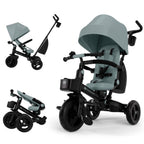 Triciclo Kinderkraft AVEO 2 Plus reversible y plegable