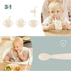 Set comida 9M+ Babymoov Little Roar