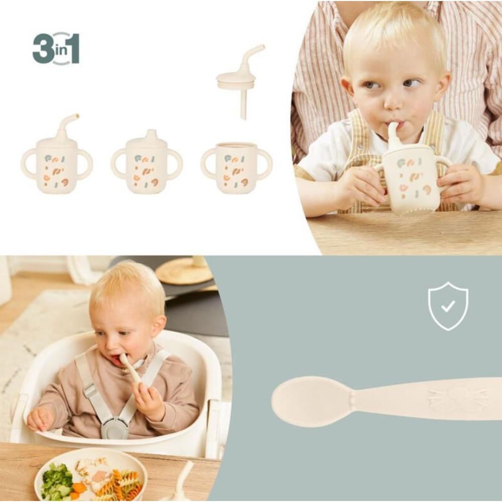 Set comida 9M+ Babymoov Little Roar