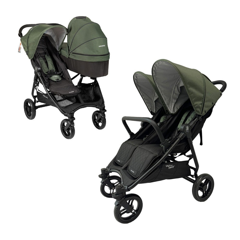 Coche Gemelar Valco Baby SLIM TWIN con bicis
