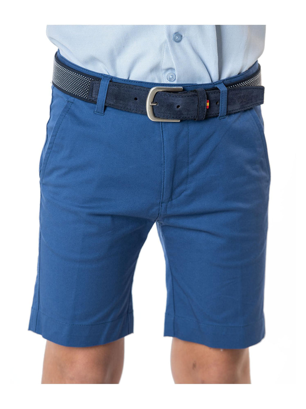 Bermuda basica Spagnolo gabardina elastan 5541