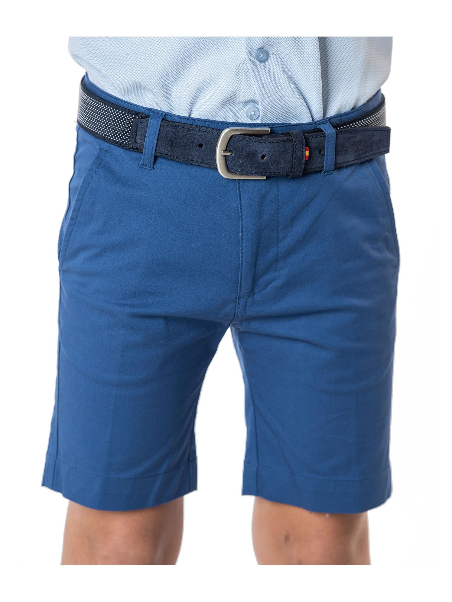Bermuda basica Spagnolo gabardina elastan 5541