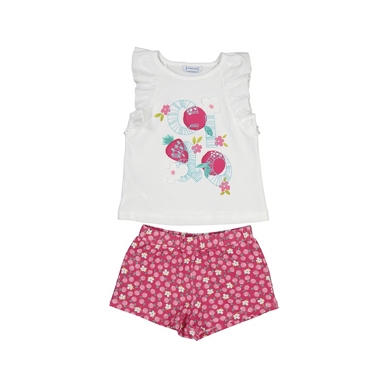 Conjunto Short Mayoral frutas