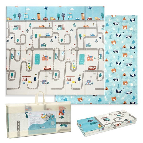 Alfombra de Juegos Gateo modelo Coches Interbaby