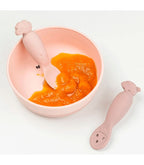 Set de cucharas de aprendizaje Done by Deer Tiny farm
