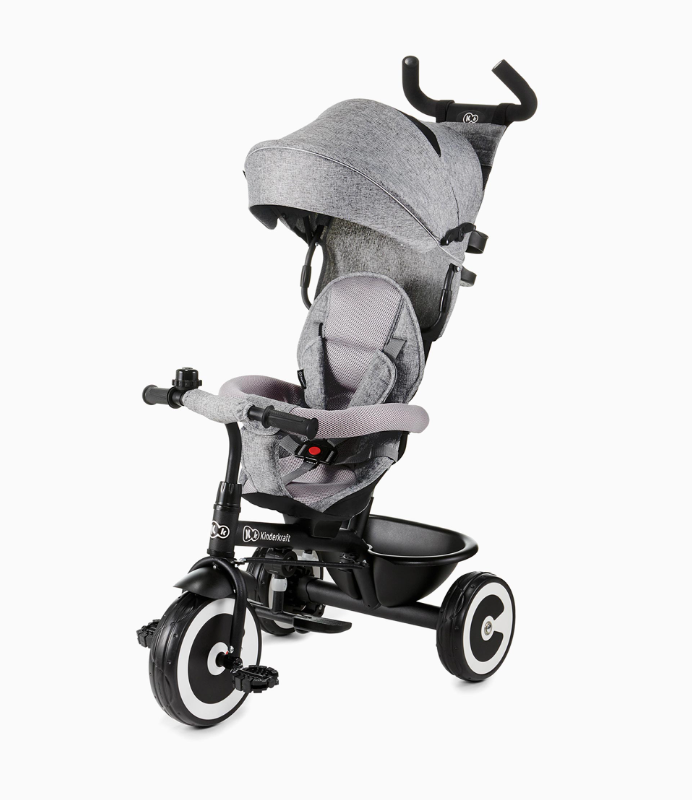 Triciclo reversible Kinderkraft ASTON con bolsa portavaso timbre
