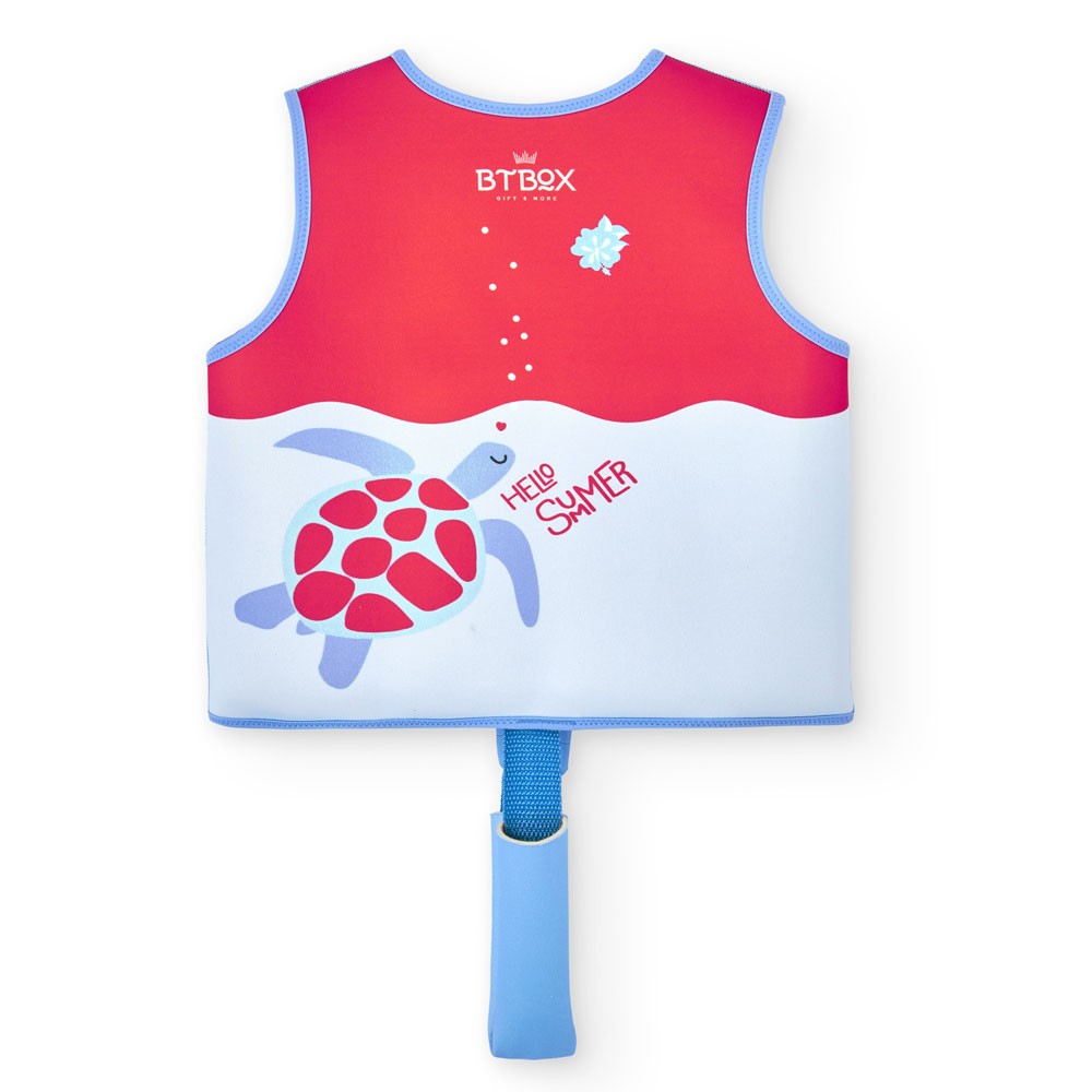 Chaleco flotador aprendizaje Btbox Tortugas