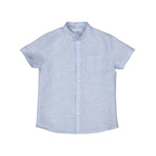 Camisa Mayoral manga corta cuello mao lino