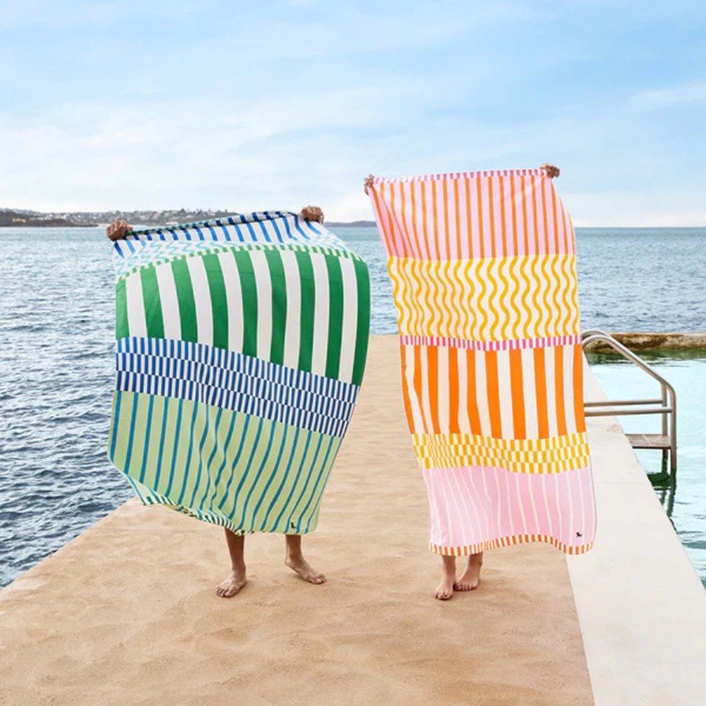 Toalla DOCK & BAY anti arena Summer Lemonade XL