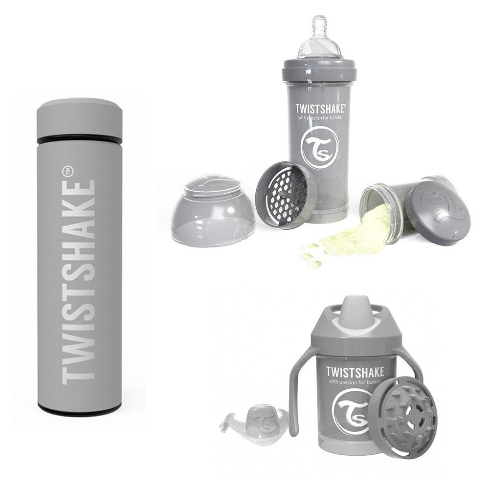 PACK TWISTSHAKE con Termo Líquidos 420  Biberon Anticolico y Vaso Mini