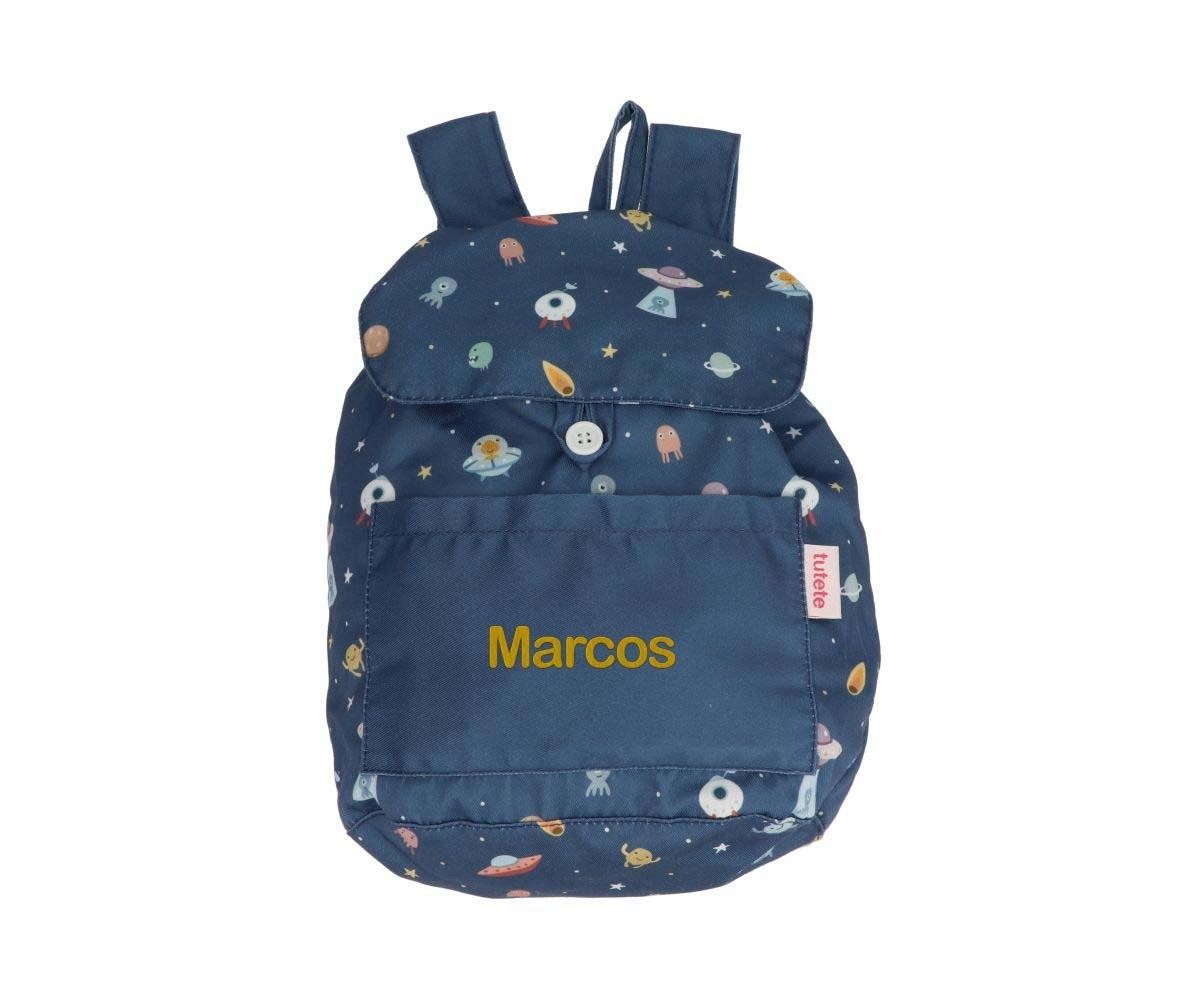 Mochila Pequeña Tela Tutete The Martians Personalizable