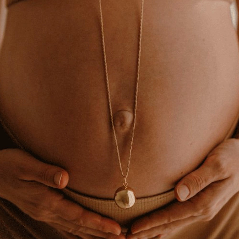 Colgante de Maternidad Ilado Joy Oro cordón Seda