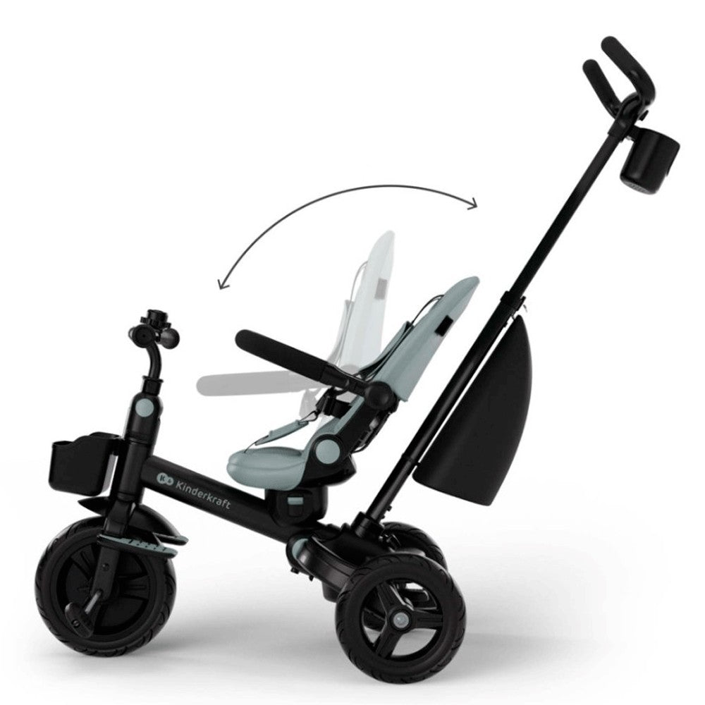 Triciclo Kinderkraft AVEO 2 Plus reversible y plegable
