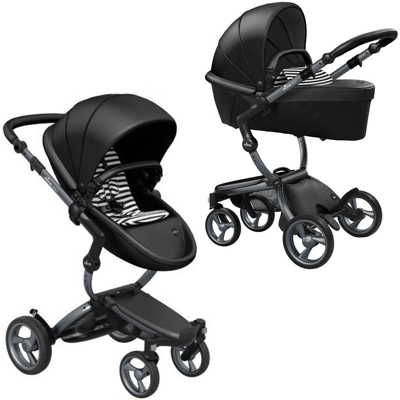Cochecito Dúo Mima Xari Black Personalizable