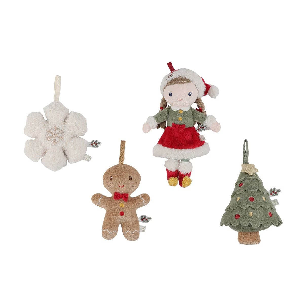 Adornos Rosa Little Dutch para árbol de Navidad
