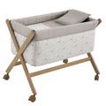 Minicuna tijera madera natural Cambrass Abete
