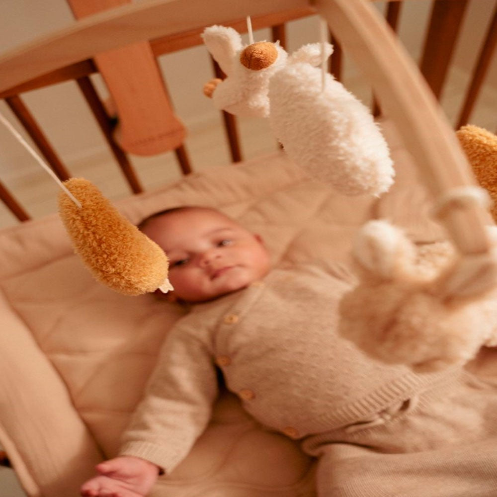 Móvil musical madera Little Dutch Newborn Naturals