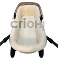 Guarnitura de capazo D'Peques bambula beige