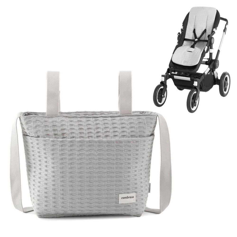 Bolso Organizador y Colchoneta recta Cambrass Zico Gris