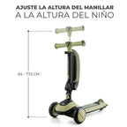 Patinete 2 en 1 Kinderkraft HALLEY