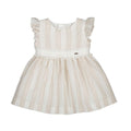 Vestido Mayoral rayas fajin