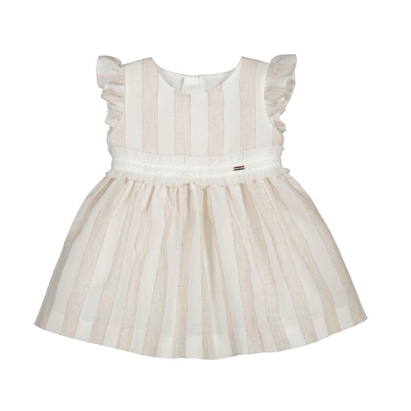 Vestido Mayoral rayas fajin