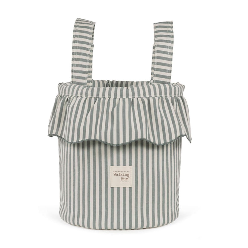 Bolso Bucket Walking Mum Praliné Rayas