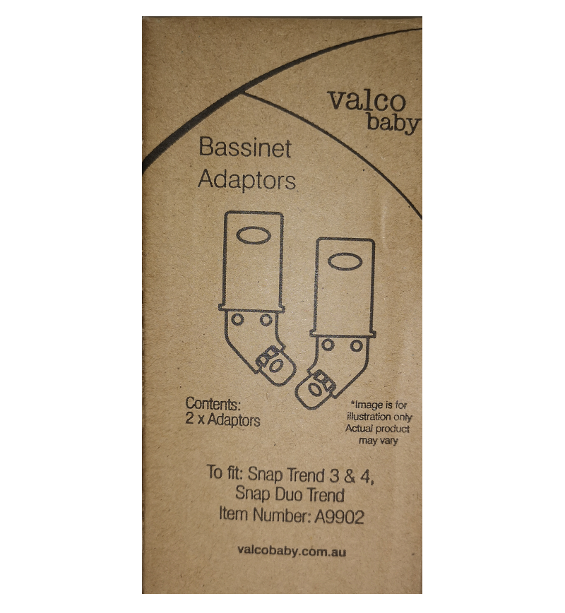 Adaptador Valco Baby Snap Trend 3/4 y Snap Duo Trend para Capazo