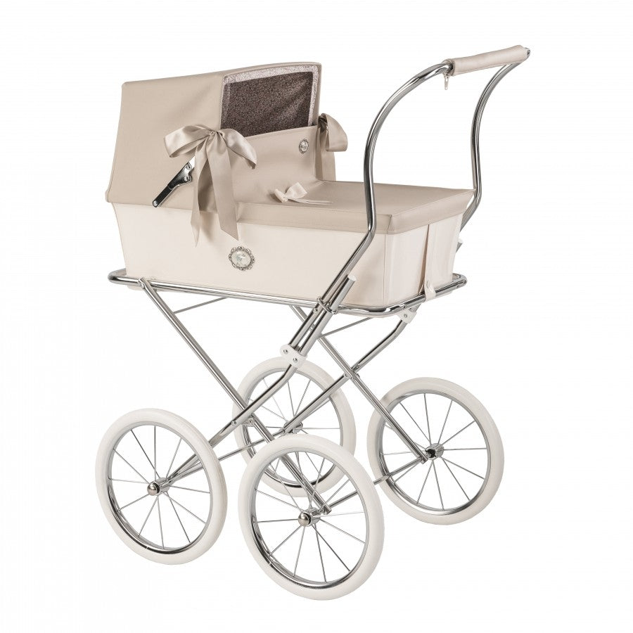 Cochecito de muñecas  Bebelux Sweet Beige PERSONALIZABLE
