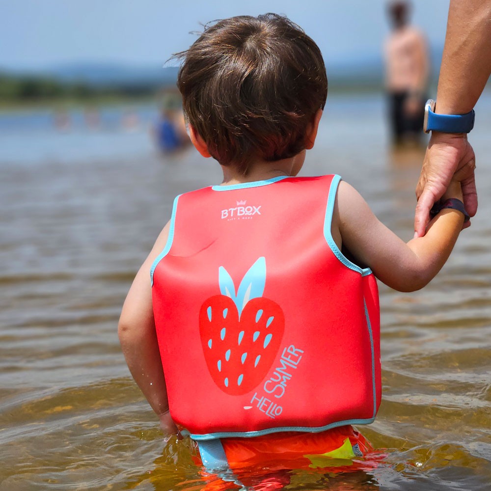 Chaleco flotador aprendizaje Btbox Strawberries