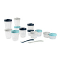 Set de 12 Tarritos Comida Beaba y 2 cucharas de silicona