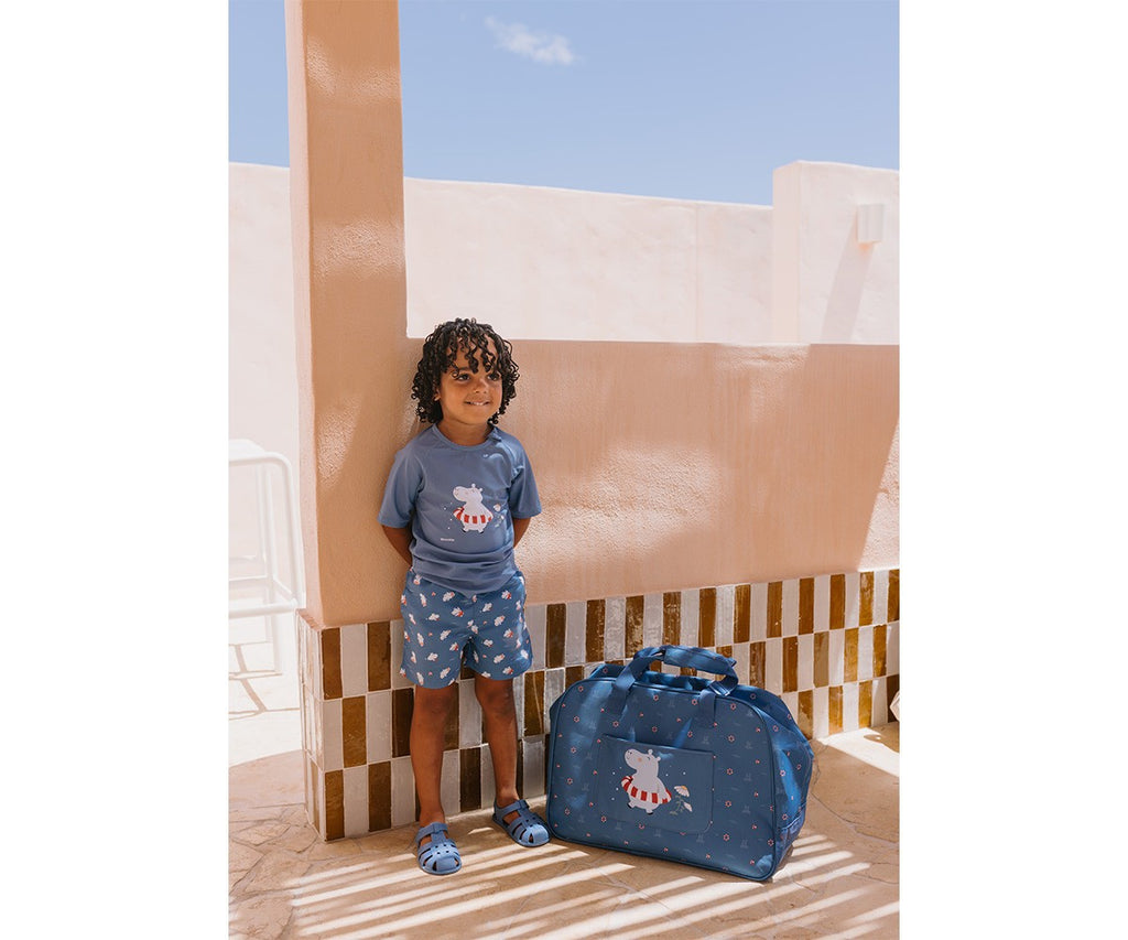 Bolso de Playa con Rejilla Personalizable Monnëka Hippos
