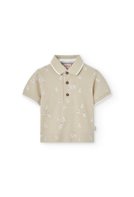 Polo piqué Boboli cebras