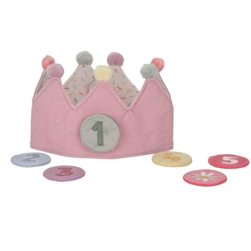 Corona de cumpleaños Little Dutch Números Rosa