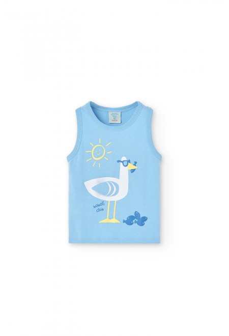 Camiseta Boboli punto tirantes