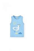 Camiseta Boboli punto tirantes