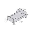Cama infantil Ros Mini 140X70